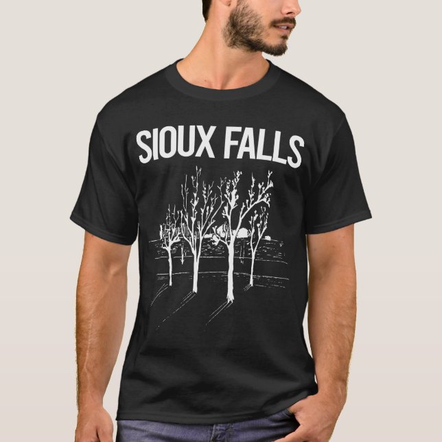 Street Trees Sioux Falls T-Shirt (Vorderseite)