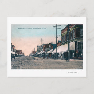Street View of Wenatchee Avenue Postkarte