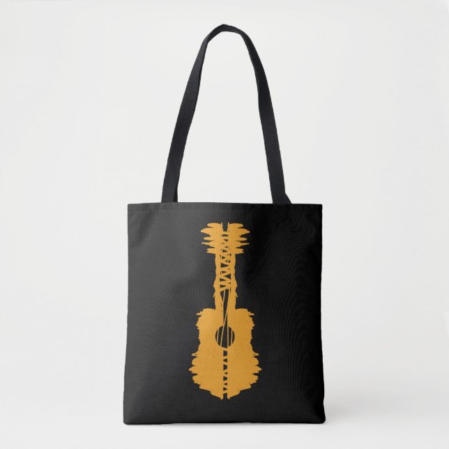 streetart Gitarre  Tasche (Vorderseite)