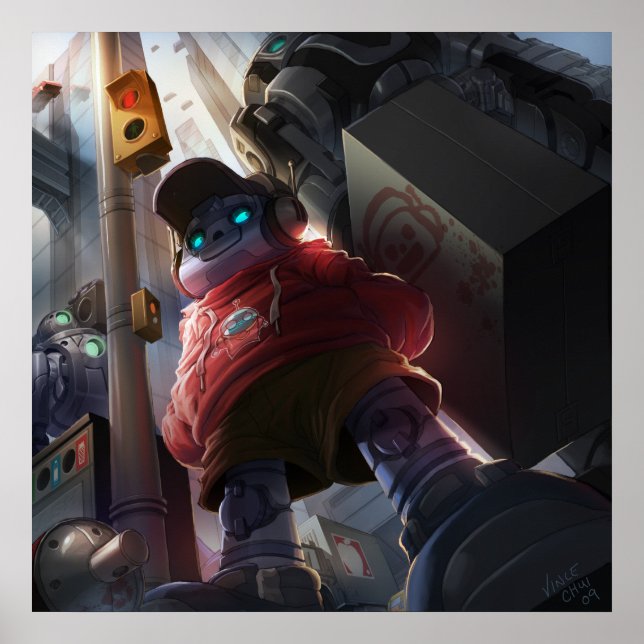 Streetbot Poster (Vorne)