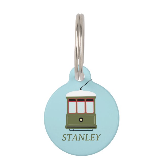 STREETCAR (BLAU) HAUSTIERMARKE (Vorderseite)