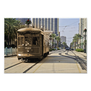 Streetcar genannter Wunsch Fotodruck
