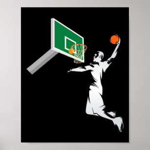 Streetll Sketll Dunk Dunkles Sportler Fan Geschenk Poster