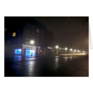 Streetscape IV - Greenfield comme Paris - nuit