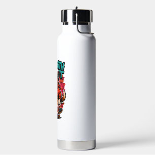 Streetstyle-Beagle-Skateboardfahren-Graffiti-Kunst Trinkflasche