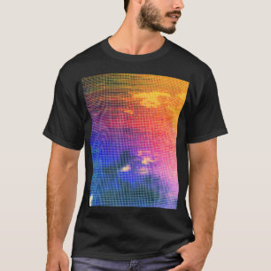 Streetwear Aerial Oceanview Printed Fotografy Pr T-Shirt