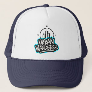 Streetwear Ästhetik Wanderer Stadt Lifestyle Truckerkappe