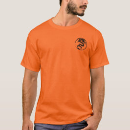 Streetwear Black Dragon-Tattoo auf T - Shirt