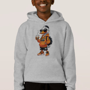 Streetwear Cartoon-Charakter-Kunst" Hoodie