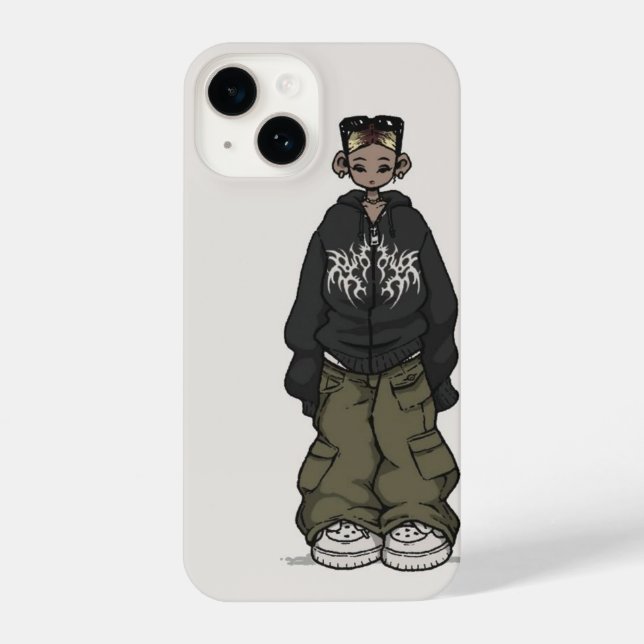 Streetwear iPhone 14 Hülle (Rückseite)