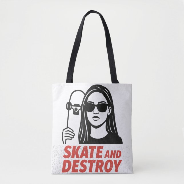 Streetwear mit Freiheit und Rand. Tasche (Vorderseite)