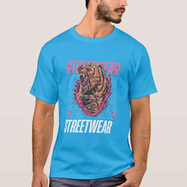 Streetwear T, Shirt Design (Vorderseite)