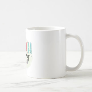 Streiche heute ins Gesicht Kaffeetasse