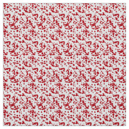 Streiche mit roter Farbe. Stoff