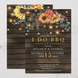Streichelleuchten Sonnenblumen ich mache GRILLEN P Einladung