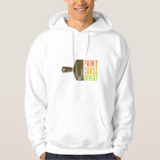 Streichen. Fluchen. Wiederholen. Lustiger DIY-Male Hoodie
