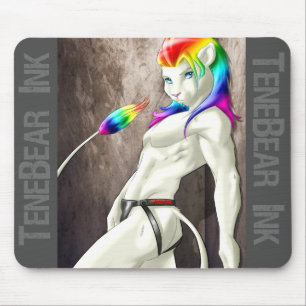 Streichen Sie den Löwe Mousepad