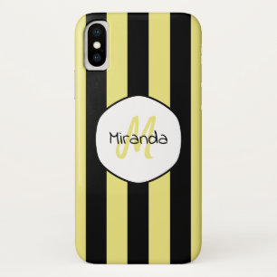 Streichkäfer-Muster Name und Monogramm Case-Mate iPhone Hülle