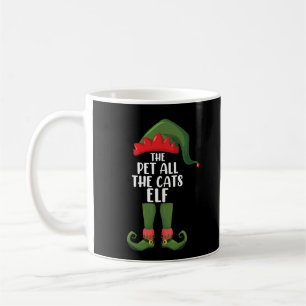 Streichle alle Katzen Elf passend zur Familie Weih Kaffeetasse