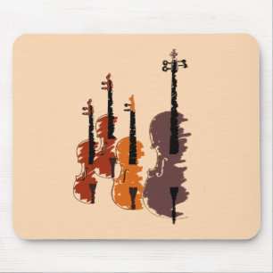 Streichquartett für Violine Mousepad
