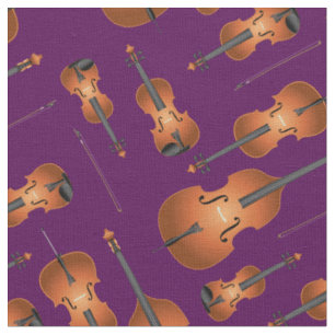 Streichquartett Instrumente Musiker Lila Stoff