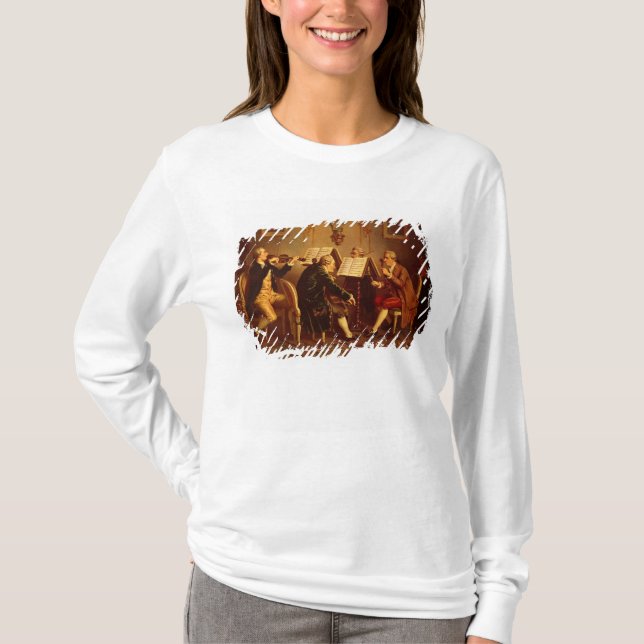 Streichquartett T-Shirt (Vorderseite)