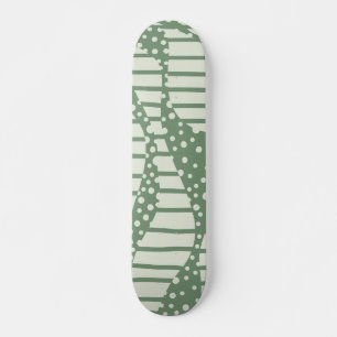 Streifen 2 - Grün Skateboard