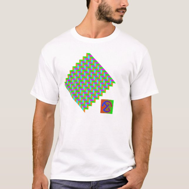 STREIFEN-ÄNDERNDES TIGER-T-SHIRT T-Shirt (Vorderseite)