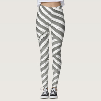 "Streifen, Architektur und moderne Leggings" Leggings