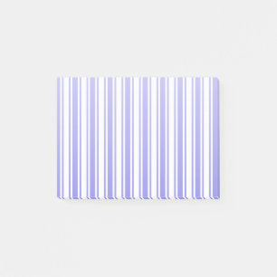 Streifen aus blauem und weißem Süßwarenmotiv Post-it Klebezettel