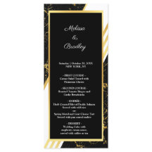 Streifen aus goldfarbenem Marmor, typografisch sch