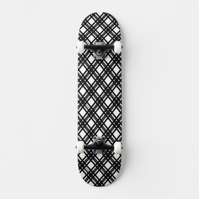 Streifen-Beschaffenheit Skateboard (Vorderseite)