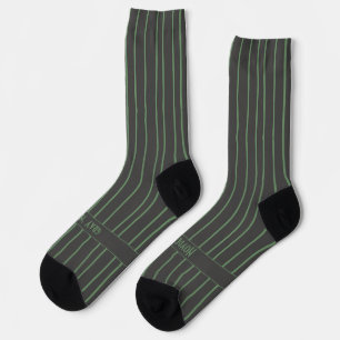 Streifen, blau auf dunkelgrau, seriöser Klassiker Socken