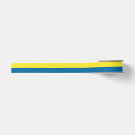 Streifen | Blau und Gelb | Anpassbar Ripsband