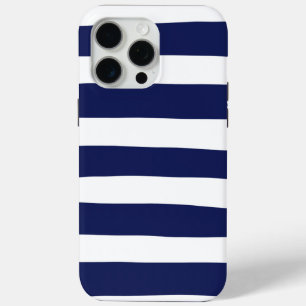 Streifen - blau und weiß Case-Mate iPhone hülle