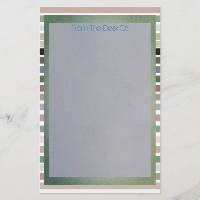 Streifen Briefpapier (Vorderseite)