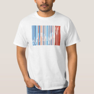Streifen der Erwärmung T-Shirt