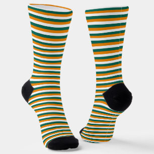Streifen der Flagge von Zypern Landesymbol Muster  Socken