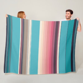 Streifen des Horizonts Fleecedecke