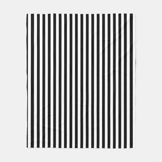 Streifen-Fleece-Decke Fleecedecke (Vorderseite)