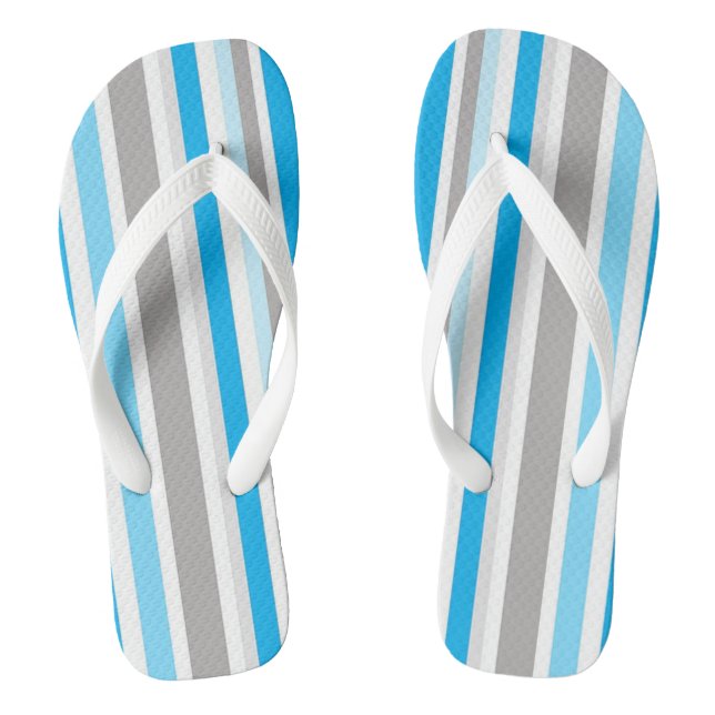 Streifen Flip Flops (Fußbett)