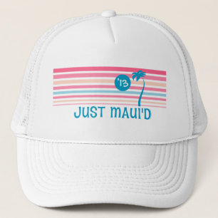 Streifen gerade Maui'd Truckerkappe