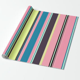 Streifen Geschenkpapier
