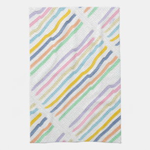 Streifen Geschirrtuch