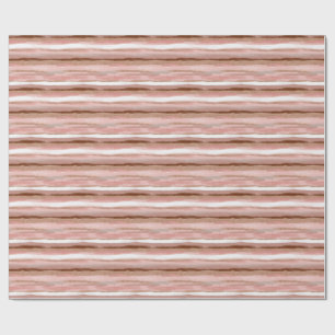 Streifen Gold Glitzer Rosa Wrapping Paper Roll Geschenkpapier