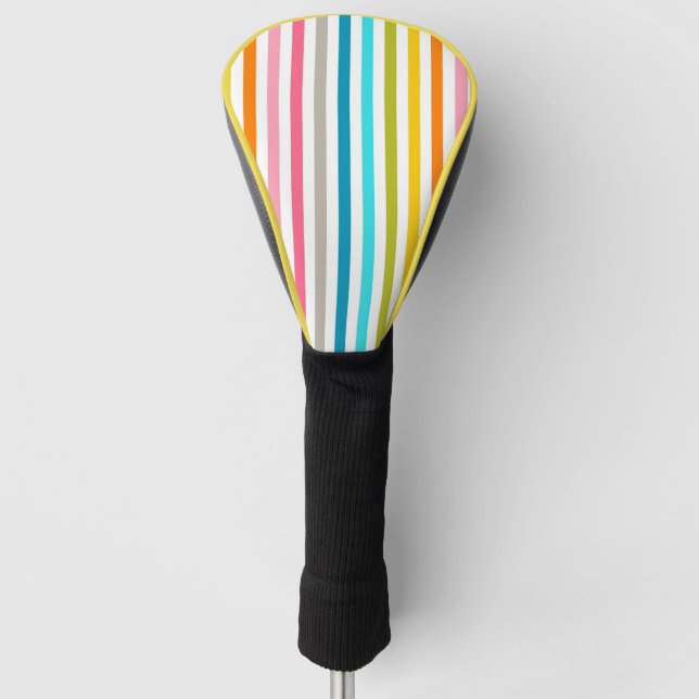 Streifen Golf Headcover (Vorderseite)