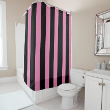 Streifen in Schwarz und Rosa