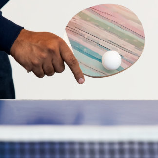 Streifen in Soft Shades Tischtennis Schläger