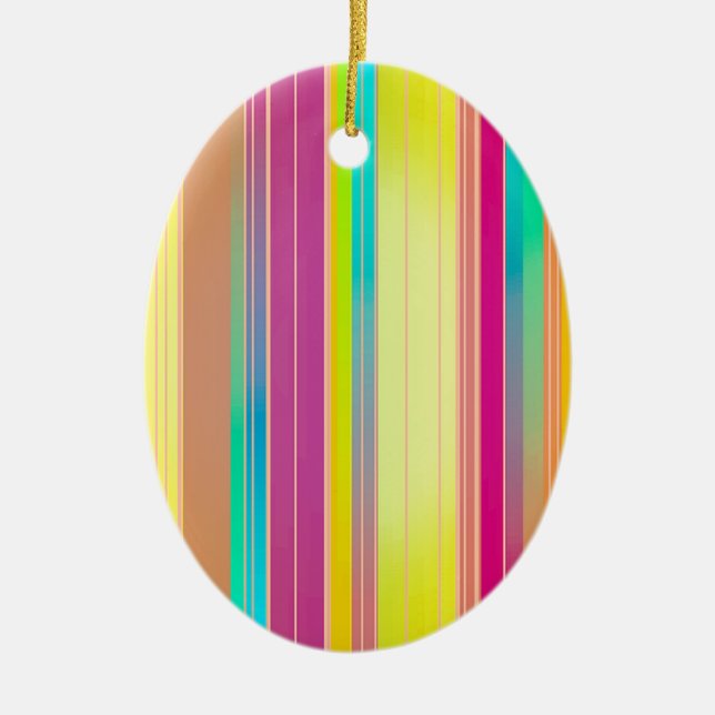 Streifen Keramik Ornament (Vorne)