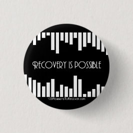 Streifen-Knopf-Button klein Button